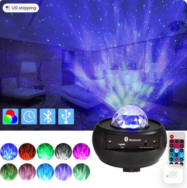 Galaxy LED Projector Light Color