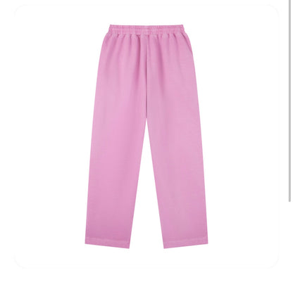Pink sweatpants