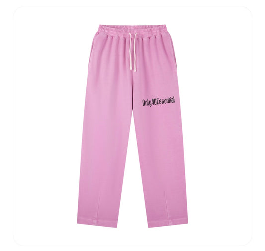 Pink sweatpants